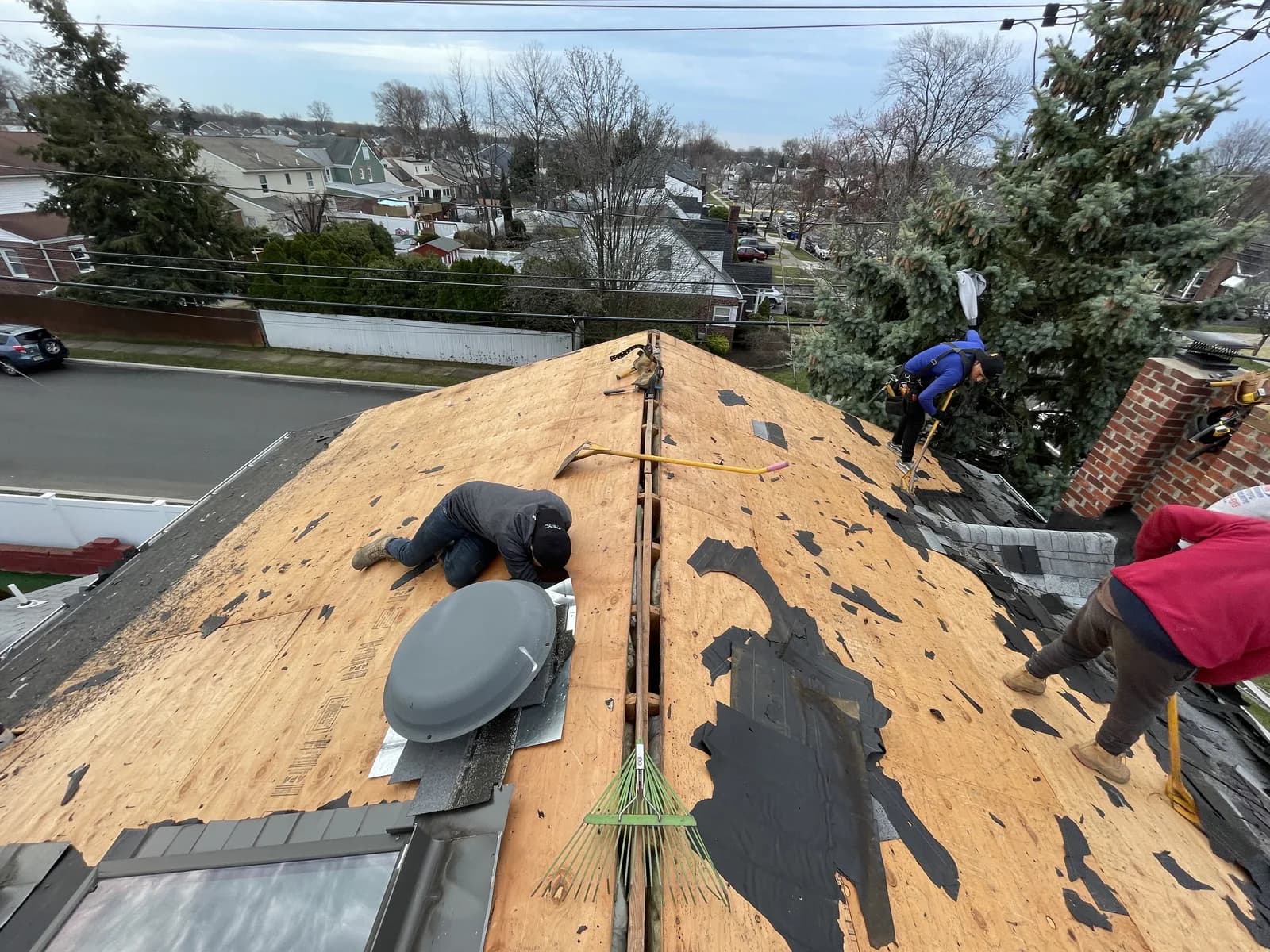 Roofing project 4 by Father & Sons NJ Construction serving Bernards Township, NJ