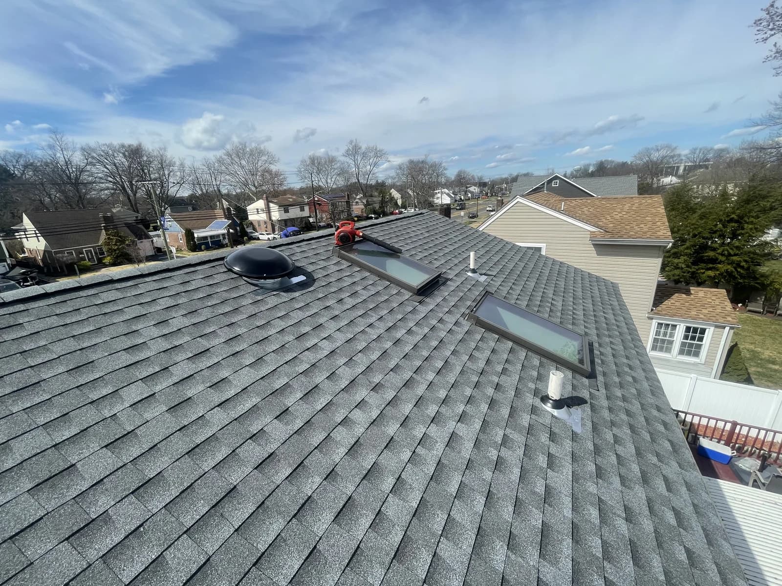 Roofing project 1 by Father & Sons NJ Construction serving Millstone Borough, NJ