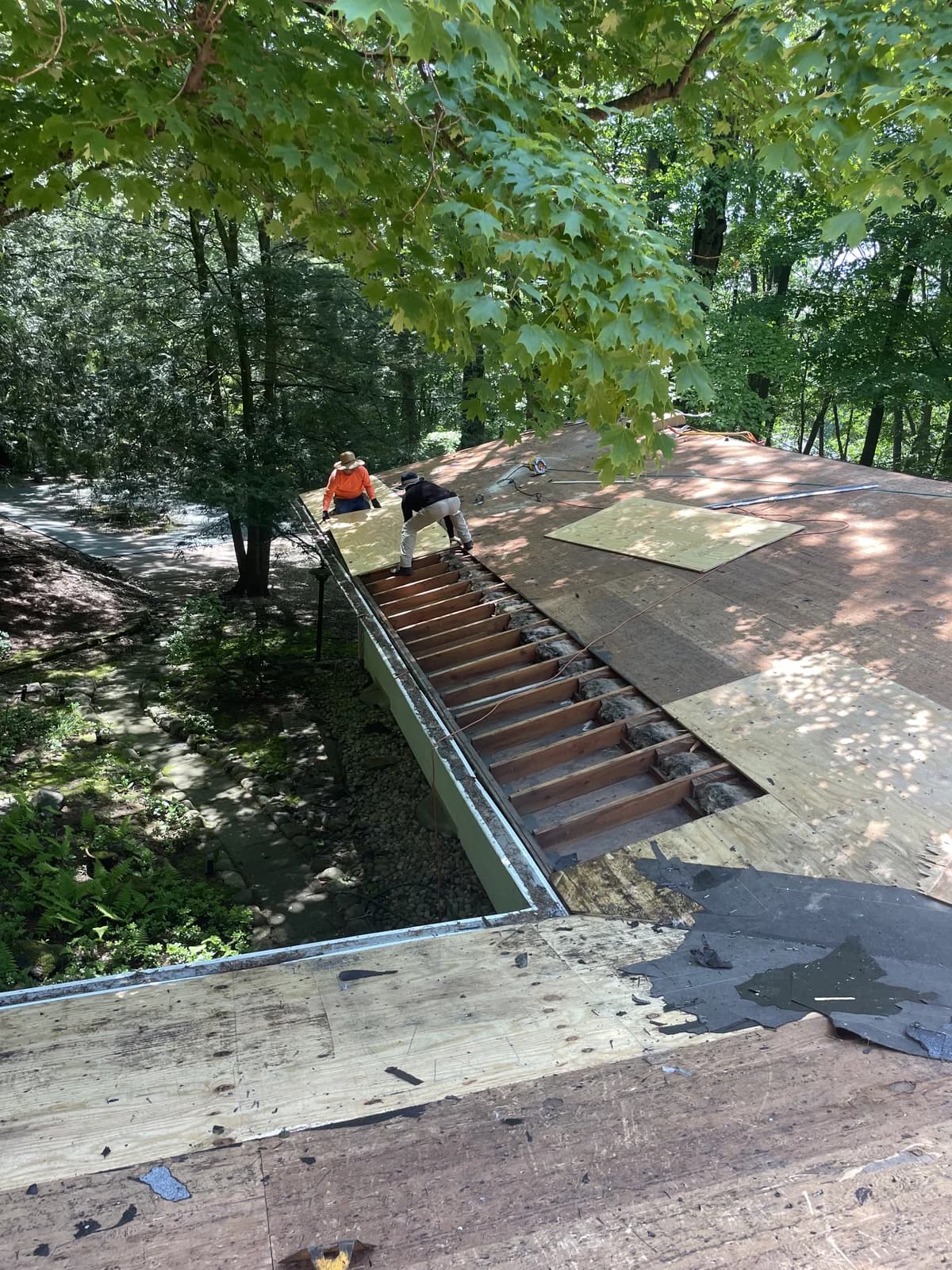 Roofing project 6 by Father & Sons NJ Construction serving Kenilworth, NJ