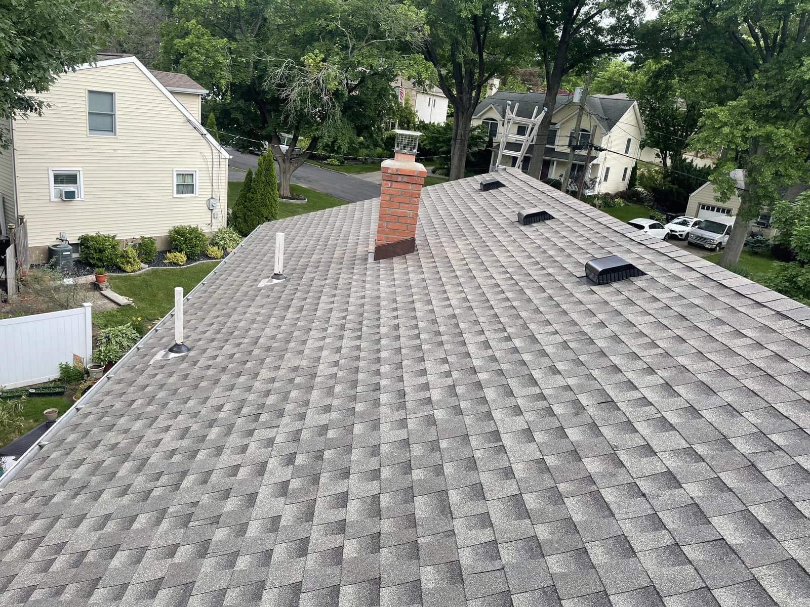 Chimneys project 1 near Wayne, NJ by Father & Sons NJ Construction