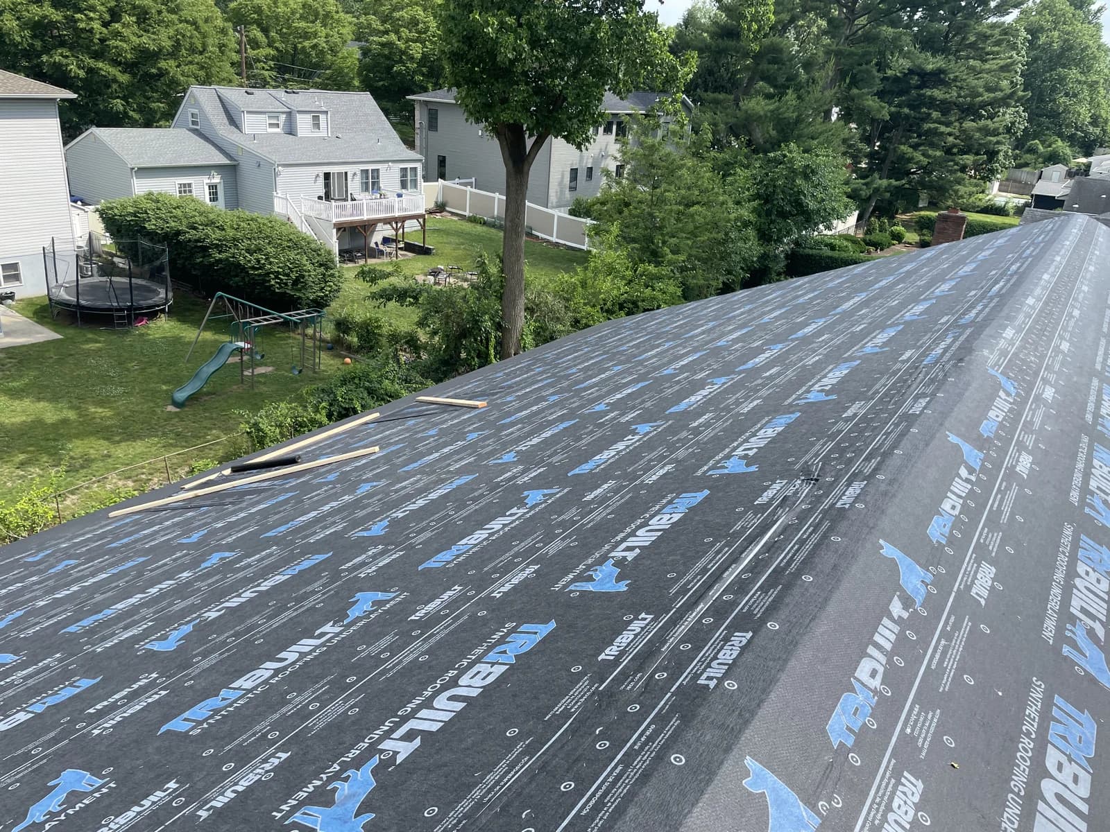 Chimneys project 2 near Wayne, NJ by Father & Sons NJ Construction