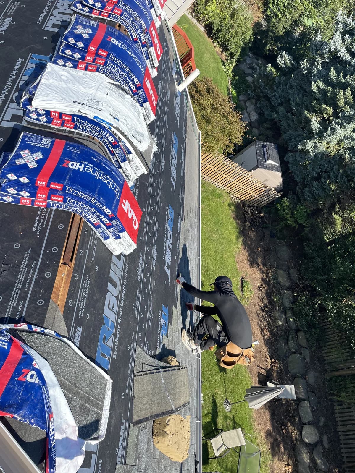 Roofing project 3 by Father & Sons NJ Construction serving Kenilworth, NJ