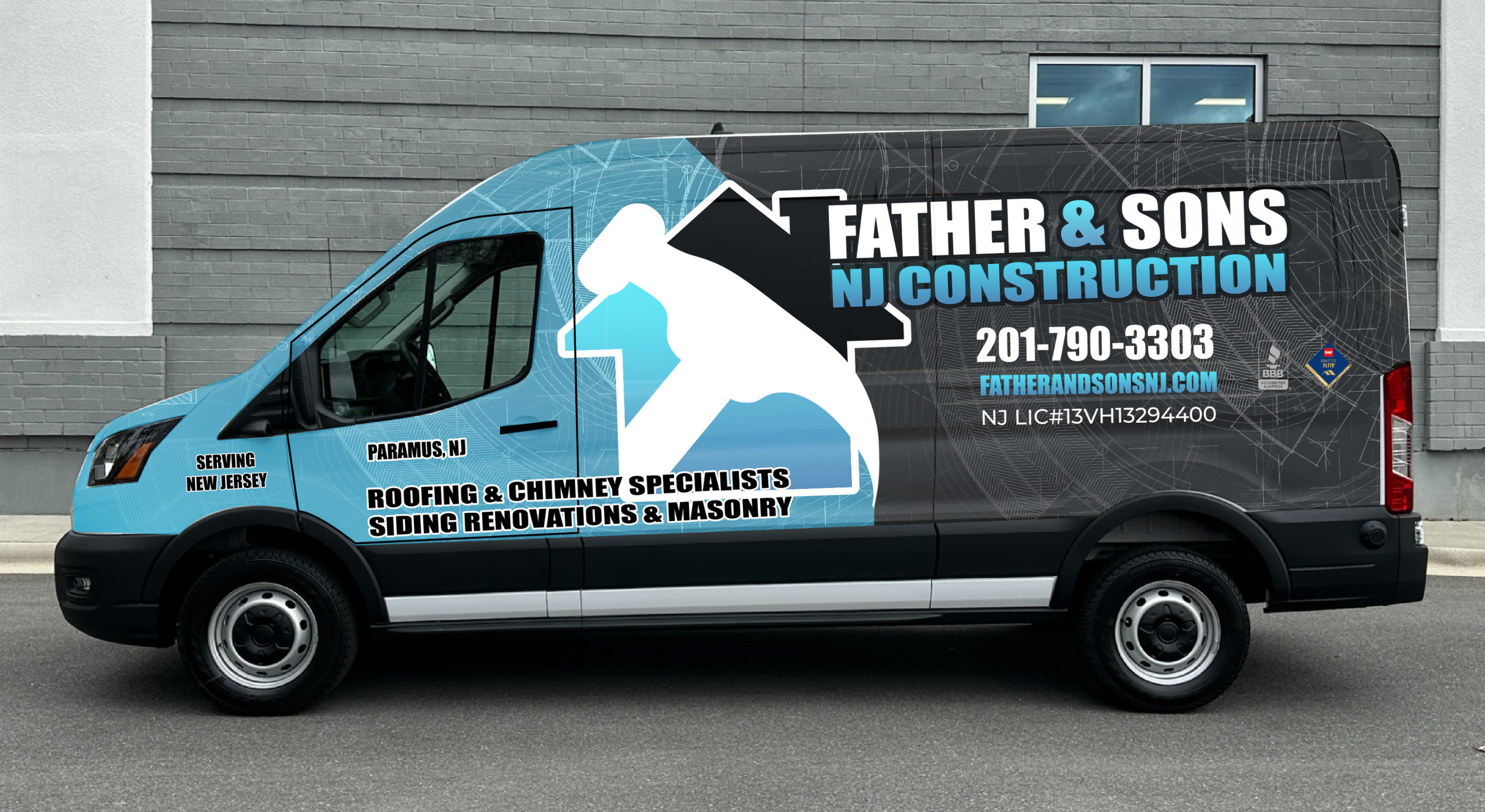 FatherandSonsNJVan Father and Sons NJ Construction serving all Residential and Commercial clients in the state of New Jersey